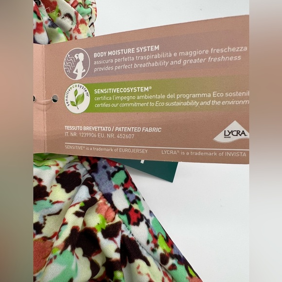 Diva by Rachel Pappo Floral Halter One Piece Swimsuit - Picture 11 of 14